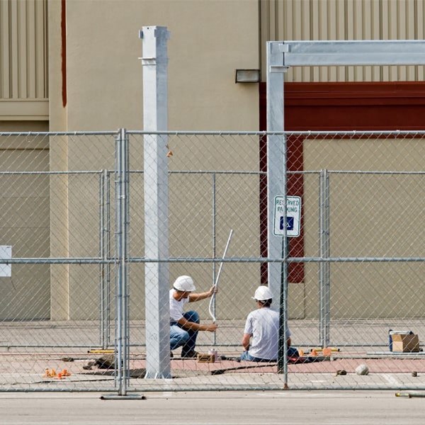 how long can i lease the temporary fence for my work site or event in Baldwin NY